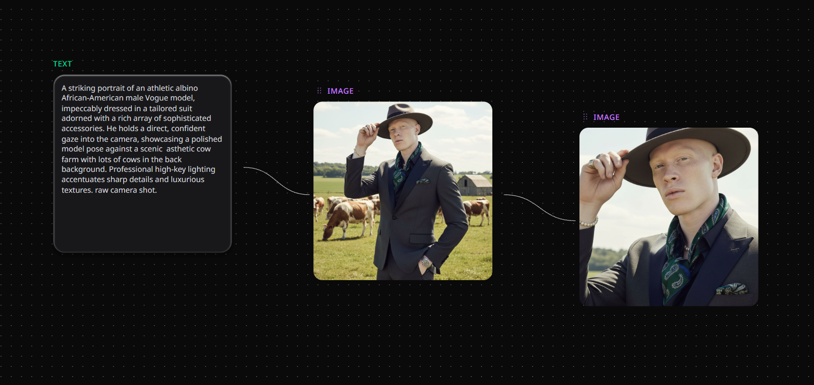 Start with strong references